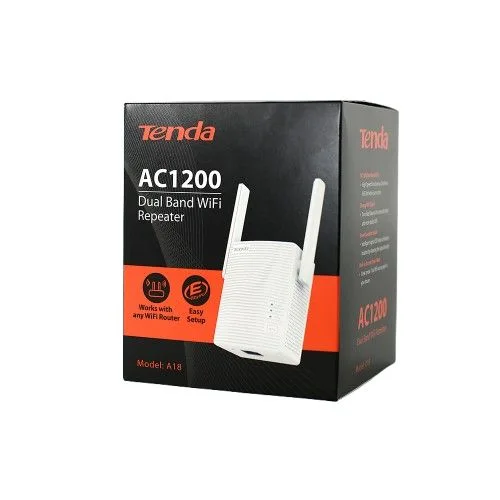AP TENDA WIFI A18 AC1200 | EXTENSOR REPETIDOR