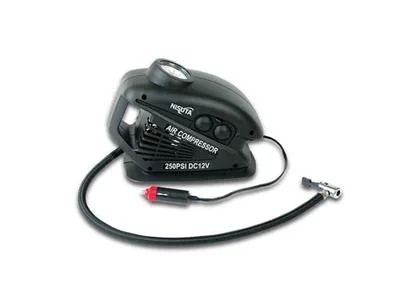 COMPRESOR DE AIRE 12V NISUTA PARA AUTO 9 L/MIN