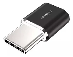 ADAPTADOR NETMAK NM-C103 USB TIPO C (M) A MICRO USB (H)