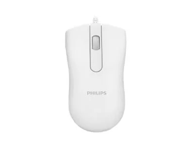 MOUSE PHILIPS M101 USB WHITE 1000DPI