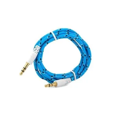 CABLE AUDIO INT.CO 3.5MM MINIPLUG  A 3.5MM MINIPLUG 1M AZUL