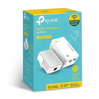 EXTENSOR DE RANGO TP-LINK TL-WPA4220 KIT 300MBPS POWERLINE EXTENDER - EXTENSOR DE RANGO POR LINEA EL