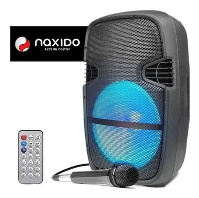 PARLANTE NAXIDO NX-8PLUS+ C/MIC -CONTROL REMOTO RETROILUMINADO