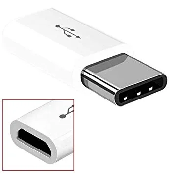 ADAPTADOR PRONEXT MICROUSB/USB C CON CADENITA