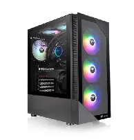GABINETE THERMALTAKE VIEW 200 TG ARGB BLACK C/FAN 120MM