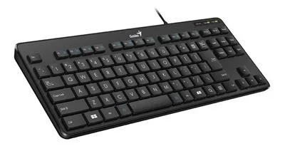 TECLADO USB GENIUS LUXEMATE 110 NEGRO REDUCIDO