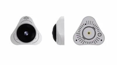 IP CAMARA PRONEXT IPPH1360  1,3MPX 1.2MM OJO DE PEZ ONVIF WIFI MICRO SD USO INTERNO IR 15MTS
