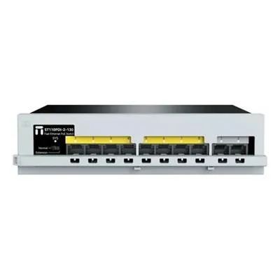 SWITCH 8P POE NETIS ST110PDI-2-130 8 PUERTOS POE+ 120W 2 PUERTO UPLINK FE