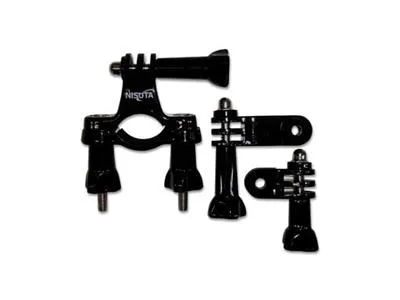 KIT DE 3 ACCESORIOS PARA CAMARA DEPORTIVA INCLUYE 3 ACCESORIOS ÚTILES PARA SUJETAR LA CÁMARA A UN MA