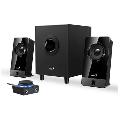 PARLANTE GENIUS SW-2.1 300X 10W BLACK