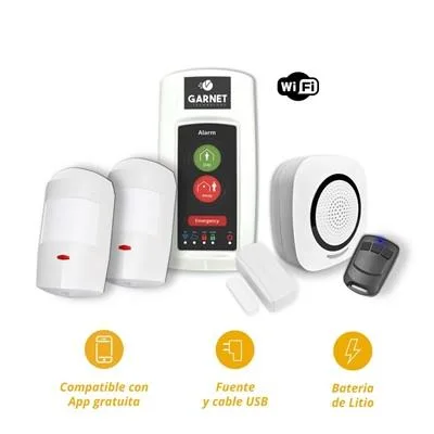 KIT PC-200G-2PW GARNET INCLUYE PC-200G + 1 DGM-450 + 2 DGW-500 PET + 1 TX-500 + BATERIA LITIO Y CABL