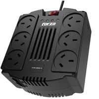 ESTABILIZADOR 1200VA/600W FORZA FVR1202A 6 TOMAS