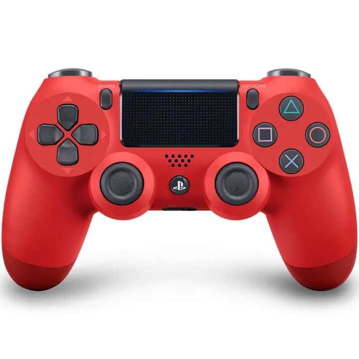 GAMEPAD SONY PS4 COPIA | JOYSTICK ROJO | PLACA ORIGINAL