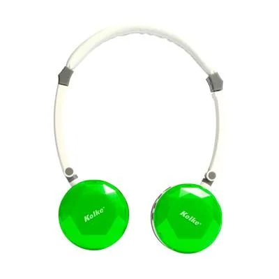 AURICULAR KOLKE KASD-100 VERDE-FM Y MICROSD-BATERIA