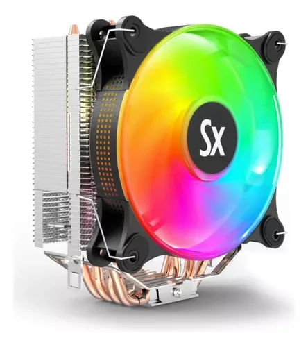 COOLER SOLARMAX 12CM ARGB MODELO CC-4203 LGA 775 /1150 / 1151 / 1155 /1156 / 1366 / 2011 / 2011-V3 /