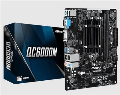 AMD MB sAM1,FT3B ASROCK QC6000M AMD E2-6110 APU with AMD Radeon R2 Graphics DDR3