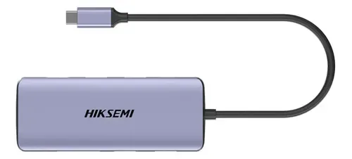 HUB USB TIPO C 8 PUERTOS HIKSEMI HS-HUB-DS8 3 PUERTOS 3.0 + 1 PUERTO 2.0 + 1 PUERTO HDMI + 1 PUERTO