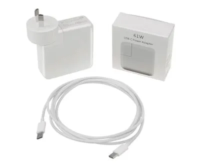 CARGADOR MAC AMSAPPLEC61W TIPO C 20,3V 3A/9V 3A/5.2V 2.4A 61W