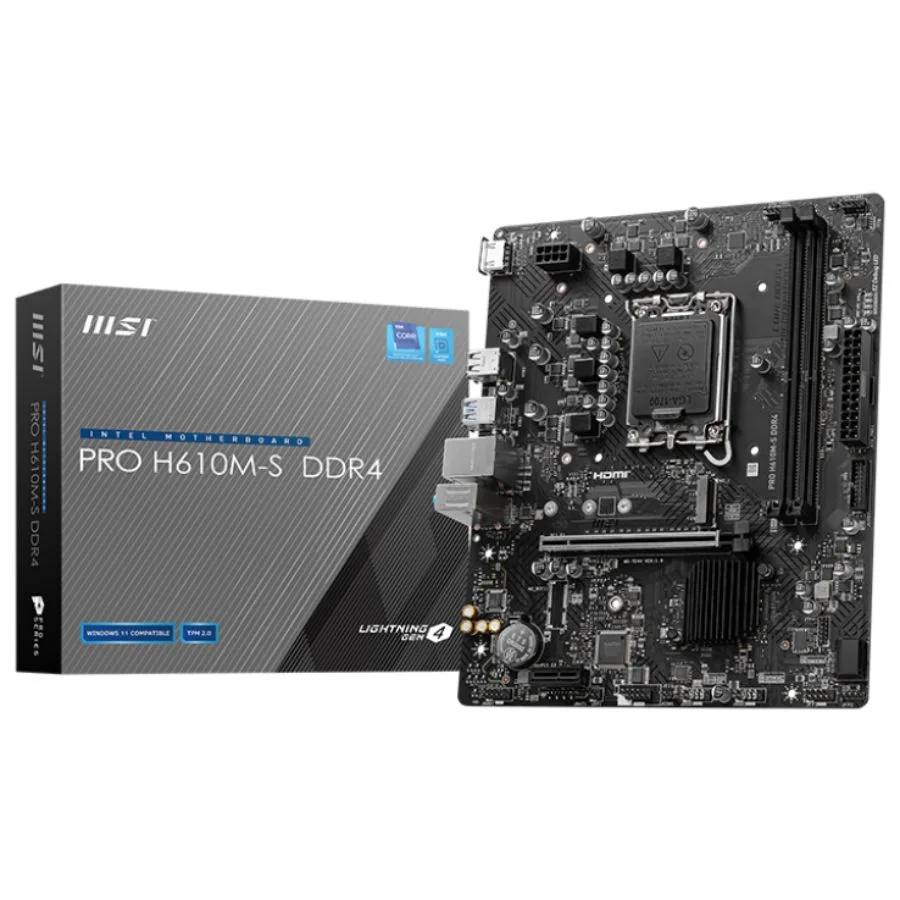 MSI PRO H610M-S DDR4 (LGA1700) MOTHER