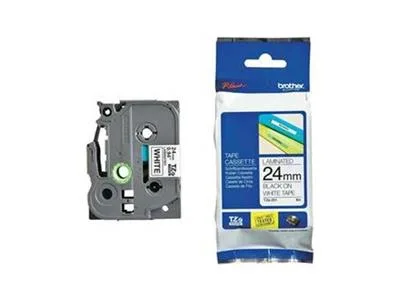 CINTA HSE251EU BROTHER TERMOCONTRAIBLE N/B 24MM