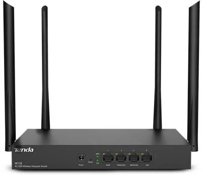 ROUTER TENDA W15E  AC1200 WIRELESS WAN Port, 3x10/100Mbps LAN ports 2.4GHZ