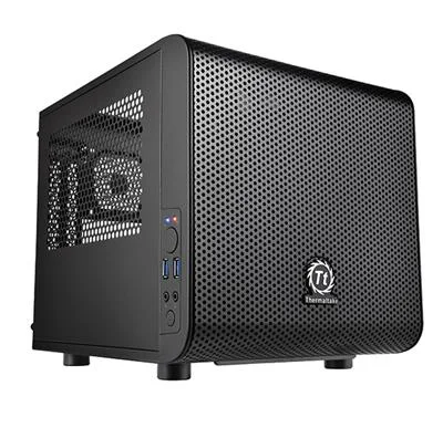 GABINETE THERMALTAKE CORE V1 BLACK S/FUENTE CA-1B8-00S1WN00