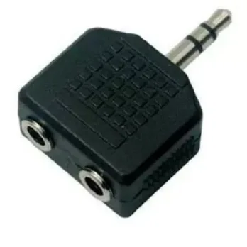 ADAPTADOR NETMAK (NM-C28) STEREO 3.5M A 2 X 3.5H