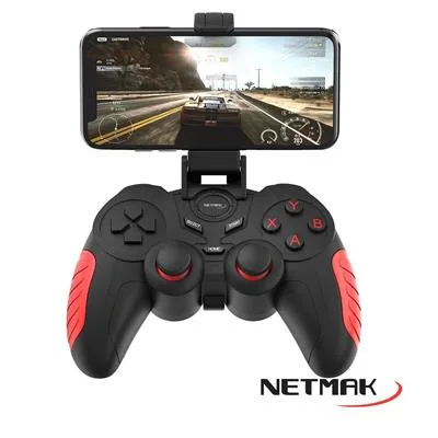 JOYSTICK NETMAK NM-J7024BLUETOOTH ANDROID/IOS/PC+SOPORTE