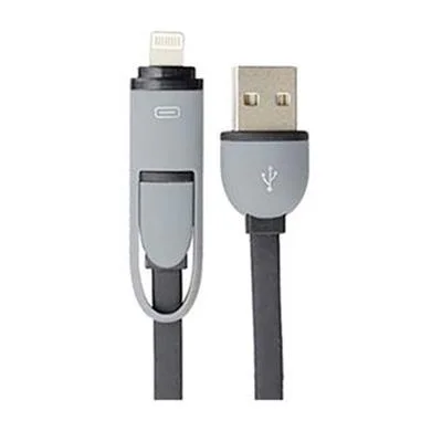 CABLE USB / MICRO USB CON ADAPTADOR LIGTHNING ONSET IT1254