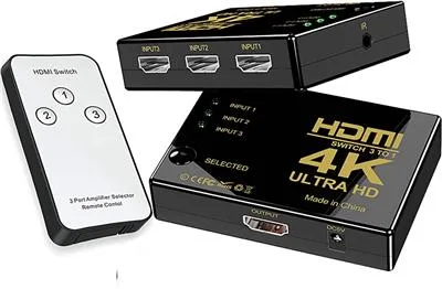 SWITCH UH-301 HDMI ULTRA HD 4K SELECTOR MANUAL