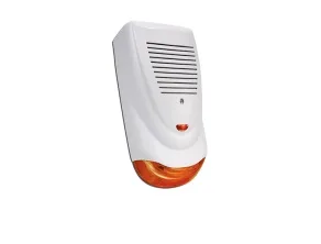 SIRENA GARNET MP-400A EXTERIROR MAGNETODINAMICA AUTOALIMENTADA CON FLASH