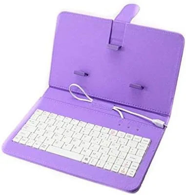 FUNDA MOW 7" TABLET C/TECLADO METALICO BT - PURPLE
