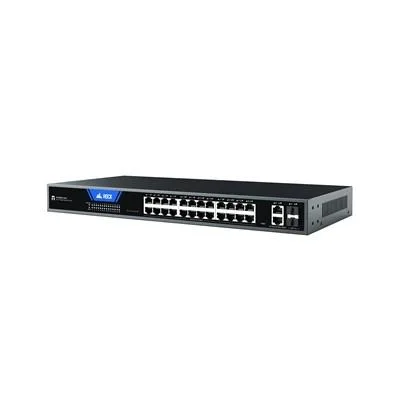 SWITCH 24P POE+ NETIS ST228GPR-2G2S 24P*GE 360W, 2 PUERTOS UPLINK GE 2 PUERTOS SFP, ADMINISTRABLE EN