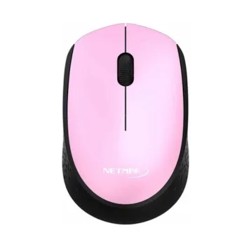 MOUSE INALAMBRICO NETMAK NM-M680-P ROSA