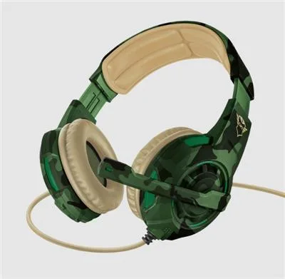 AURICULAR GAMER TIPO VINCHA TRUST 22207 RADIUS GXT310C JUNGLE