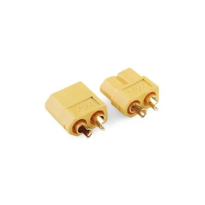 FICHA MACHO HEMBRA RADIO CONTROL  XT60 PAR MACHO + HEMBRA