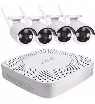 NVR KANJI 4 CAMARAS WIFI KJ-NVRW4 1TB PURPLE
