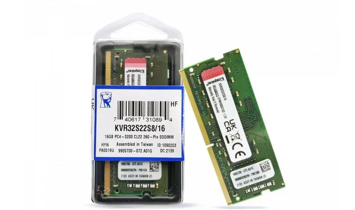 SODIMM DDR4 8GB 3200 KINGSTON