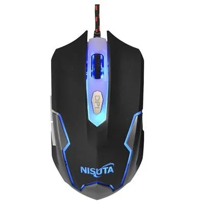 MOUSE USB NISUTA GAMING NSMOG66 2400DPI 6D