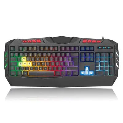 TECLADO NAXIDO NDK807 GAMING LED RGB USB