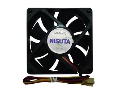 COOLER FAN 70X70X15MM NISUTA 12V 3 PIN A RULEMAN
