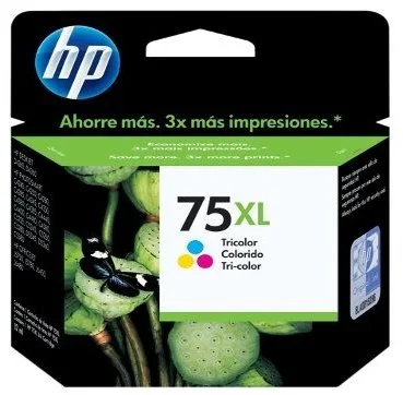 CART TINTA COLOR HP75XL 12ML (DESKJET = J5780/D3560/C4280/C5280/C4380)