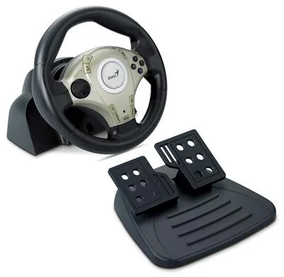 VOLANTE GENIUS TWINWHEEL F1 PS2/PC VIBRAT - JY1001