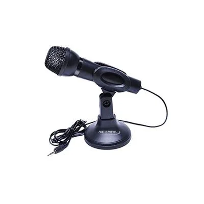 MICROFONO NETMAK NM-MC2 PARA PC CON BASE PLUG 3.5MM