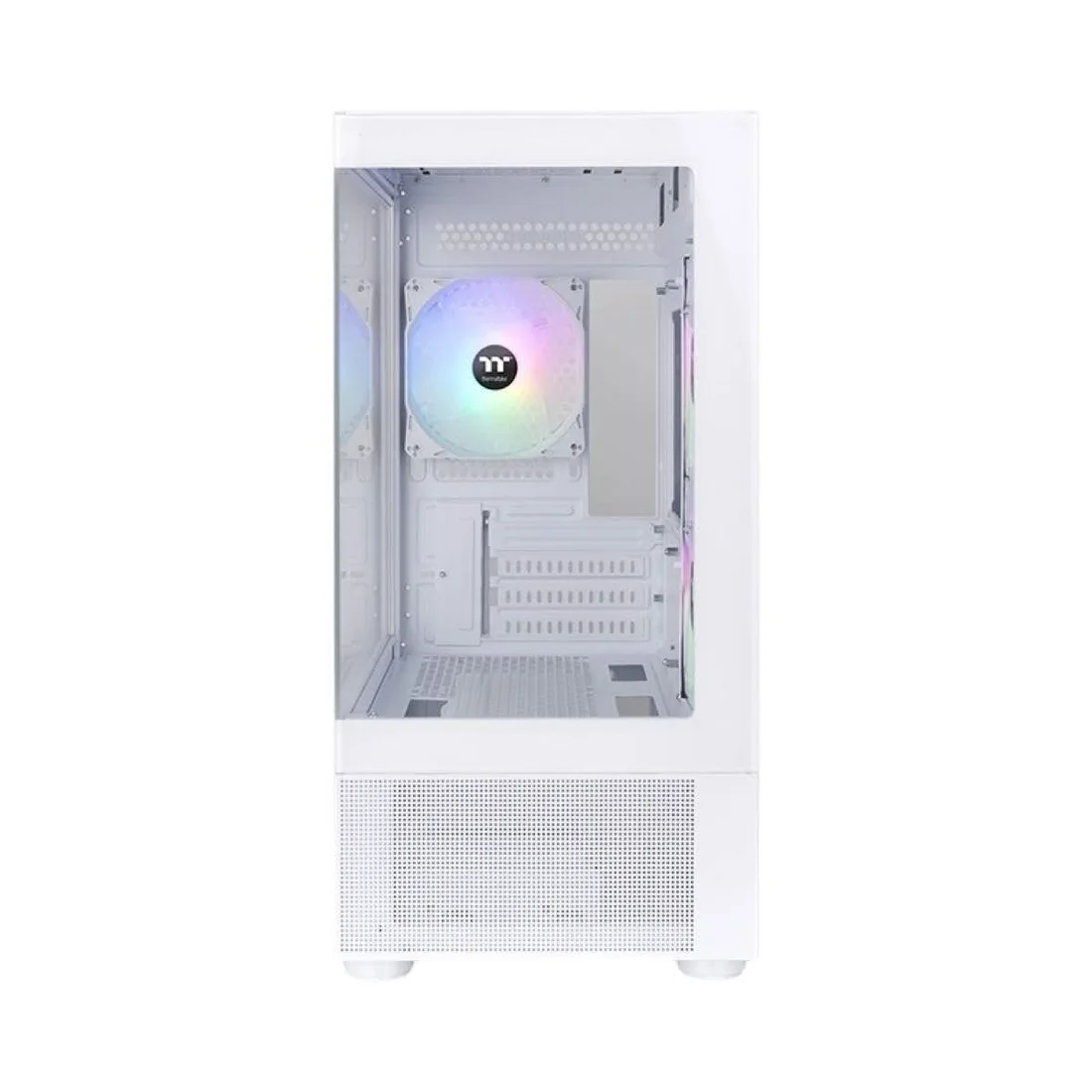 GABINETE OUTLET THERMALTAKE VIEW 170 MICRO CHASSIS TG X2 FAN SNOW WHITE ARGB X3 (SIN CAJA)