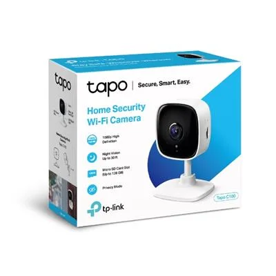IP CAMARA TP LINK TL TAPO C100  DAY/NIGHT WIFI SD  1080P AUDIO 2 VIAS