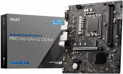 INTEL MB S1700 MSI PRO H610M-G DDR4 12VA-13VA GEN