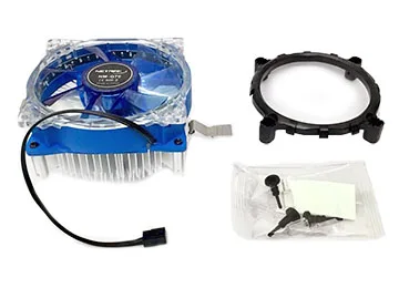 CPU COOLER NETMAK NM-Q70 LED AZUL Compatible I3/I5/I7 all series, AMD 775/1150/1151/1155/1156 series