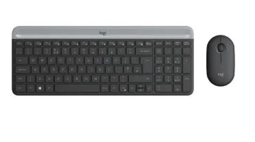 TECLADO+MOUSE LOGITECH MK470 WS INALAMBRICO 920-009266 NEGRO