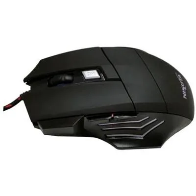 MOUSE USB NISUTA GAMING NSMOG64 2400DPI